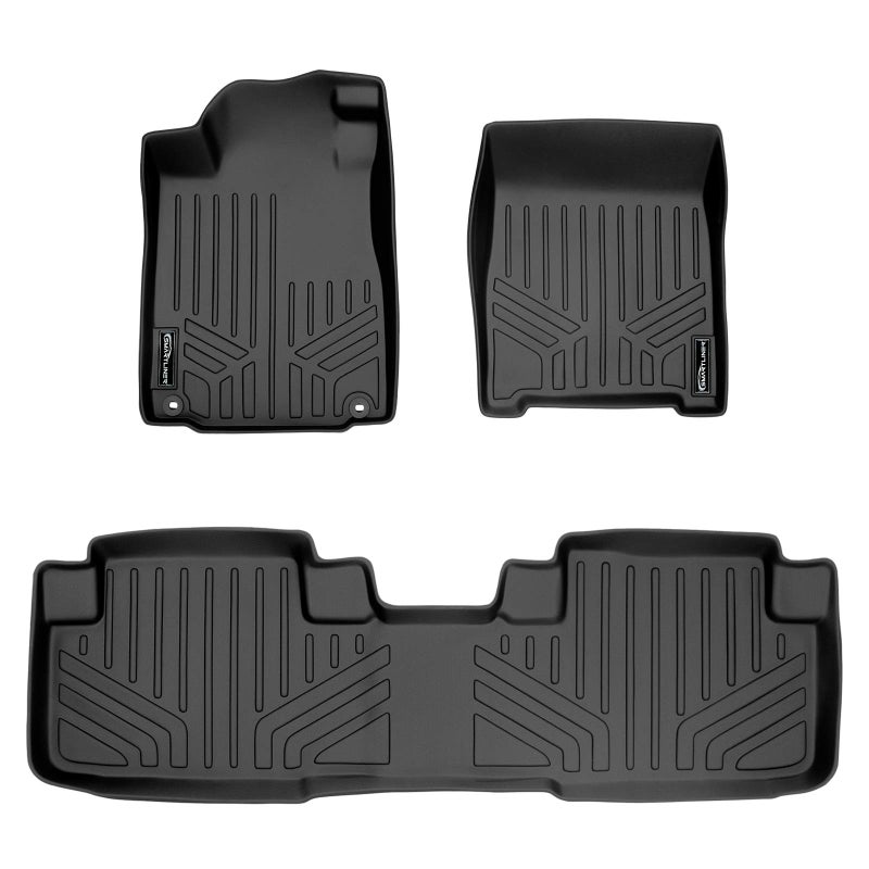 SMARTLINER Custom Fit Floor Mats 2 Row Liner Set for 2012-2016 Honda CR-V - Image 1
